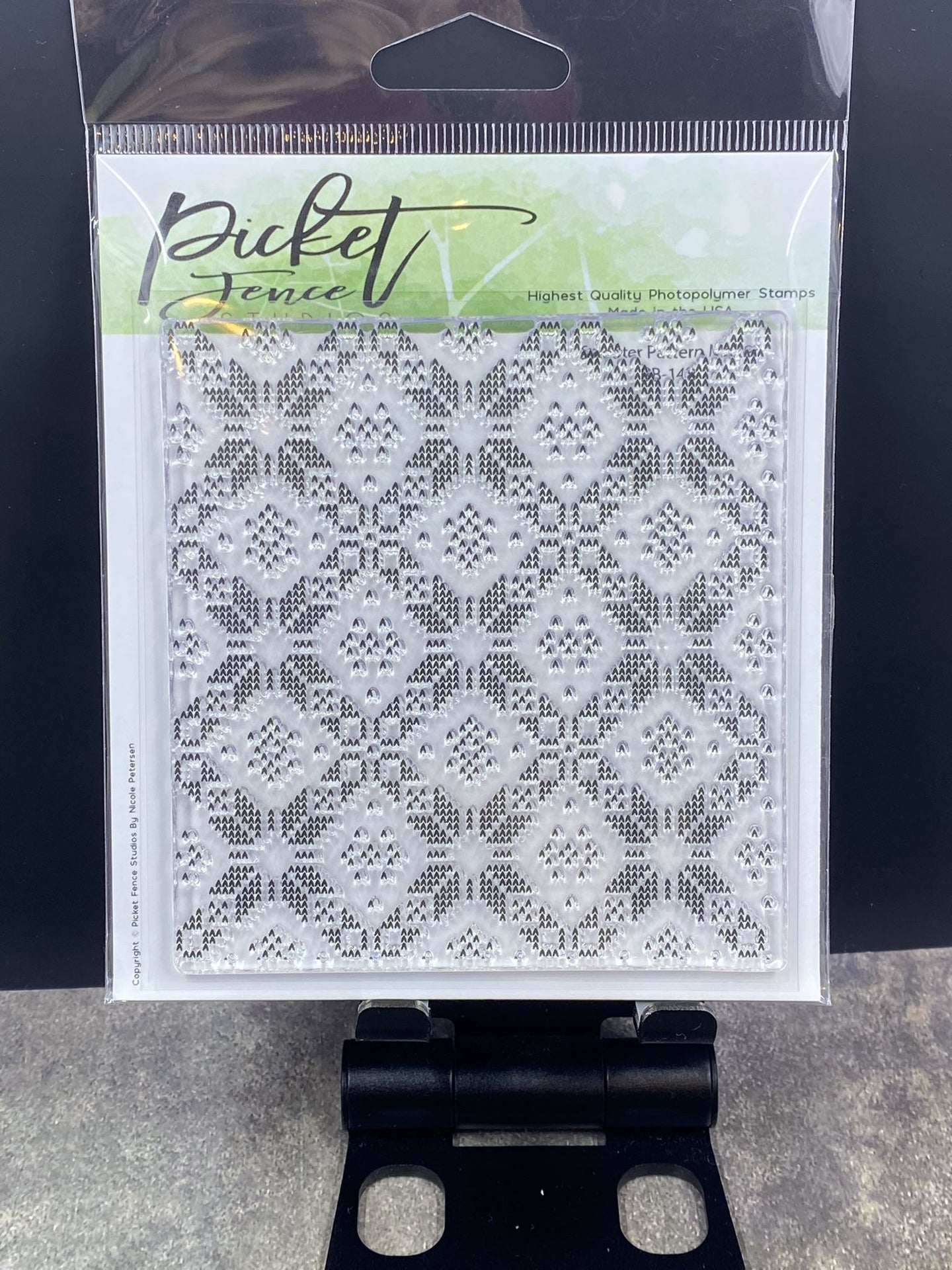 Picket Fence Stamps - Sweater Pattern Maker Stamp Set