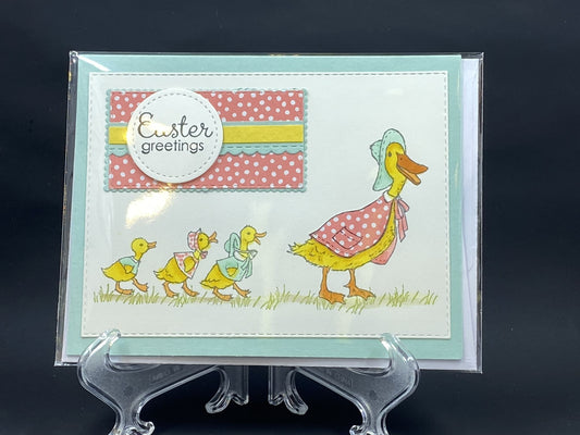 Easter Greetings - Ducks with Mama