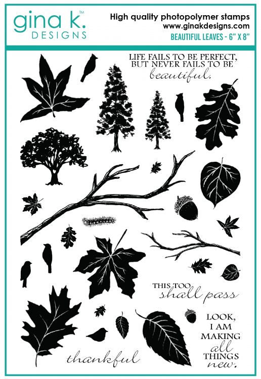 Beautiful Leaves Stamps